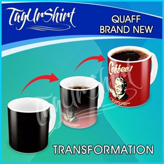 ⭐ ⊕ ¤ QUAFF Sublimation Magic Mugs WITHOUT PRINT Black Matte and Glossy ...