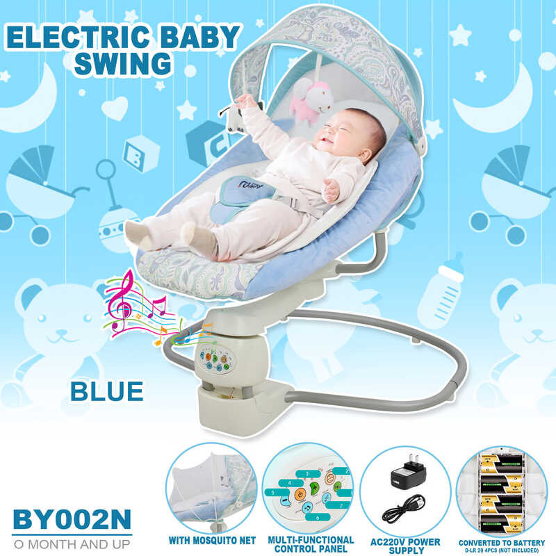 Love BY002N Newborn Auto Cradle Bed Rocking Chair Electric Swing Baby ...