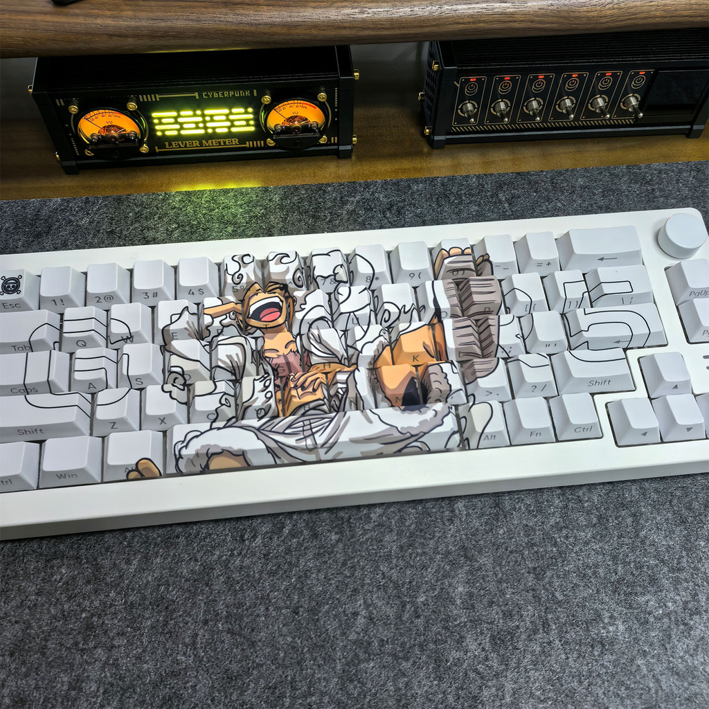 Luffy Keycap Cherry Profile 126 Keys PBT Dye Sublimation Letter Side ...