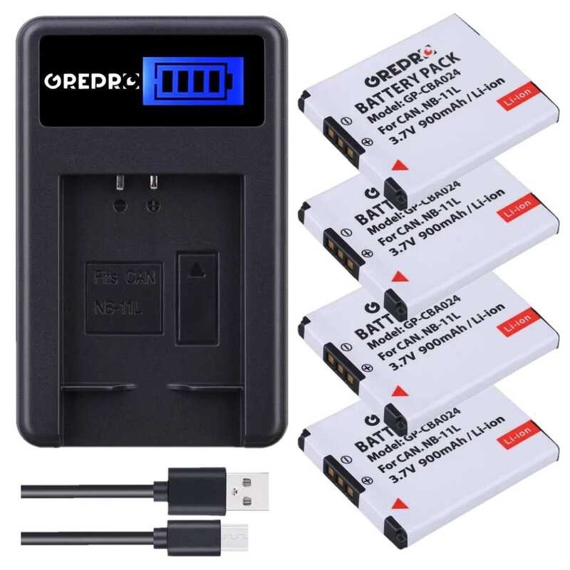 Cavo Di Alimentazione Mini Usb 1.0m Si Adatta A Canon Ixus 185 190