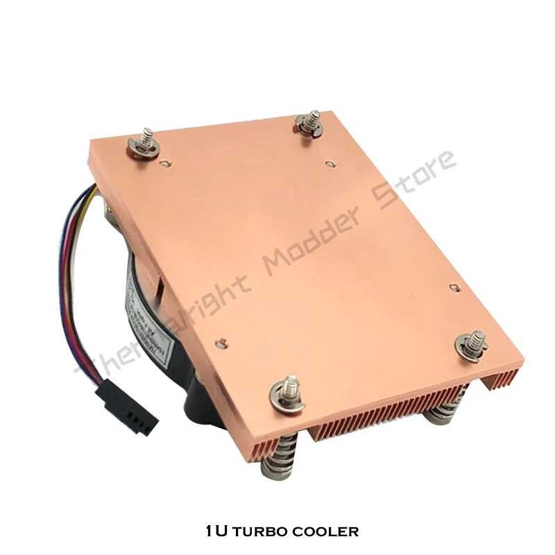 Radiator Withtemperature CPU Control Fan, 1U Active Desktop Computer ...