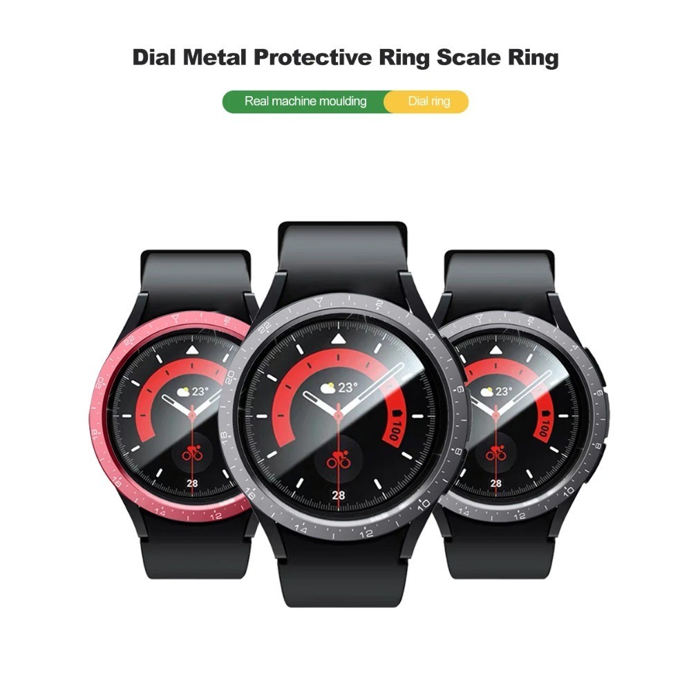 PC Bezel Rings Case compatible for Samsung Galaxy Watch 6 Classic 47mm ...