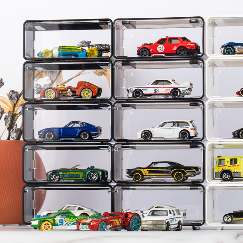 1/64 Diecast Model Car Display Box 1PCS Storage Box High-grade with ...