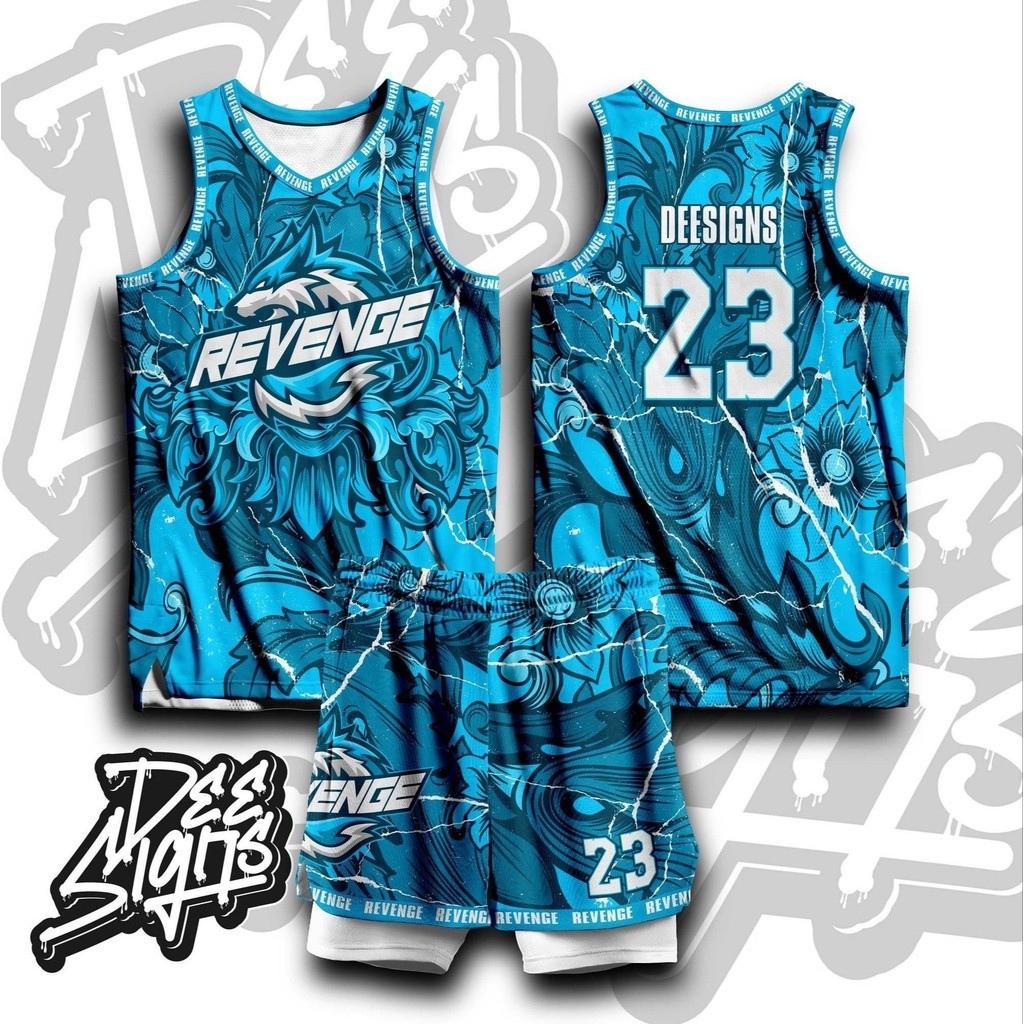 Basketball Jersey for Men REVENGE 01 Full Sublimation Free Customized ...