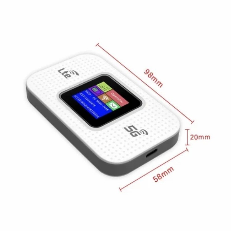 MF680 4G LTE 5G Pocket WiFi Openline Hotspot Router Modem Universal Sim ...