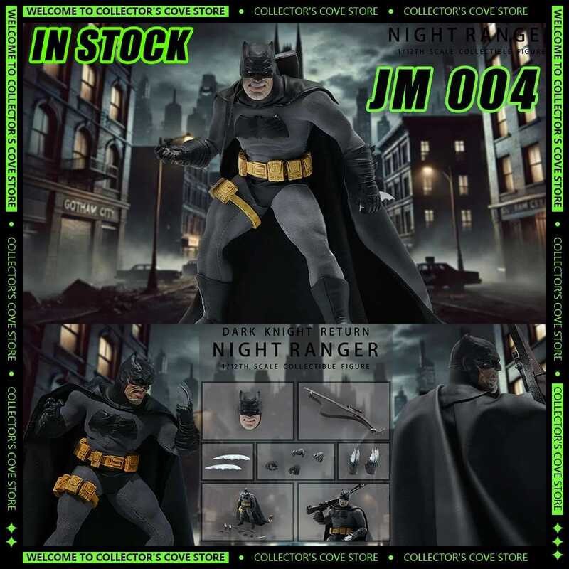 Joy Man Jm Jm004 1/12 Night Ranger Dark Knight Balik Buong Set Para Sa ...