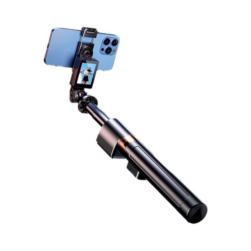 Mobile screen projection selfie stick, landing tripod, mobile selfie ...