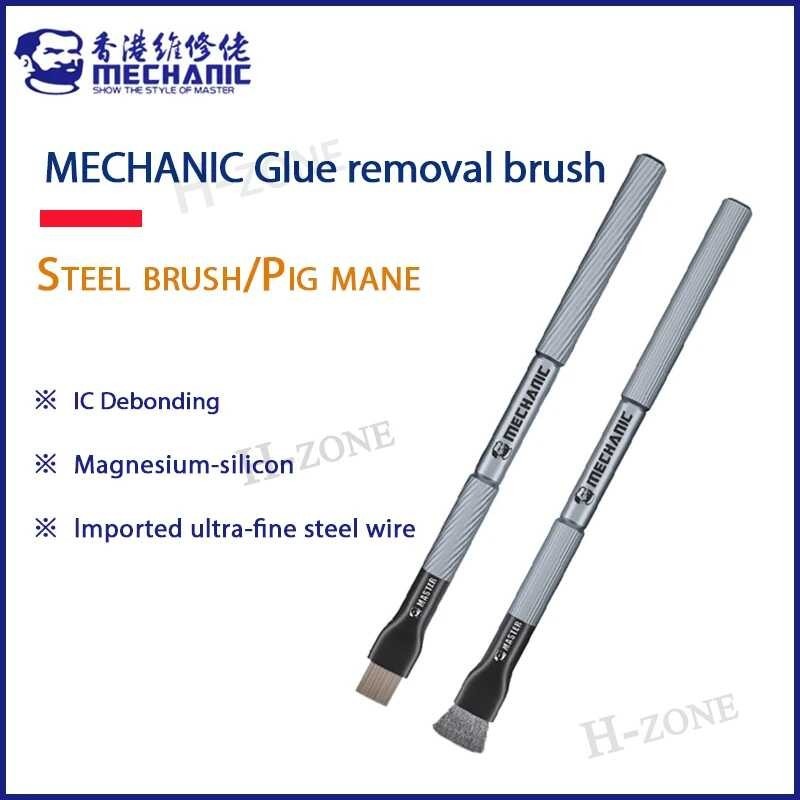 MECHANIC Steel Motherboard Chip Glue Removal IC Pad Cleaning Tools PCB ...