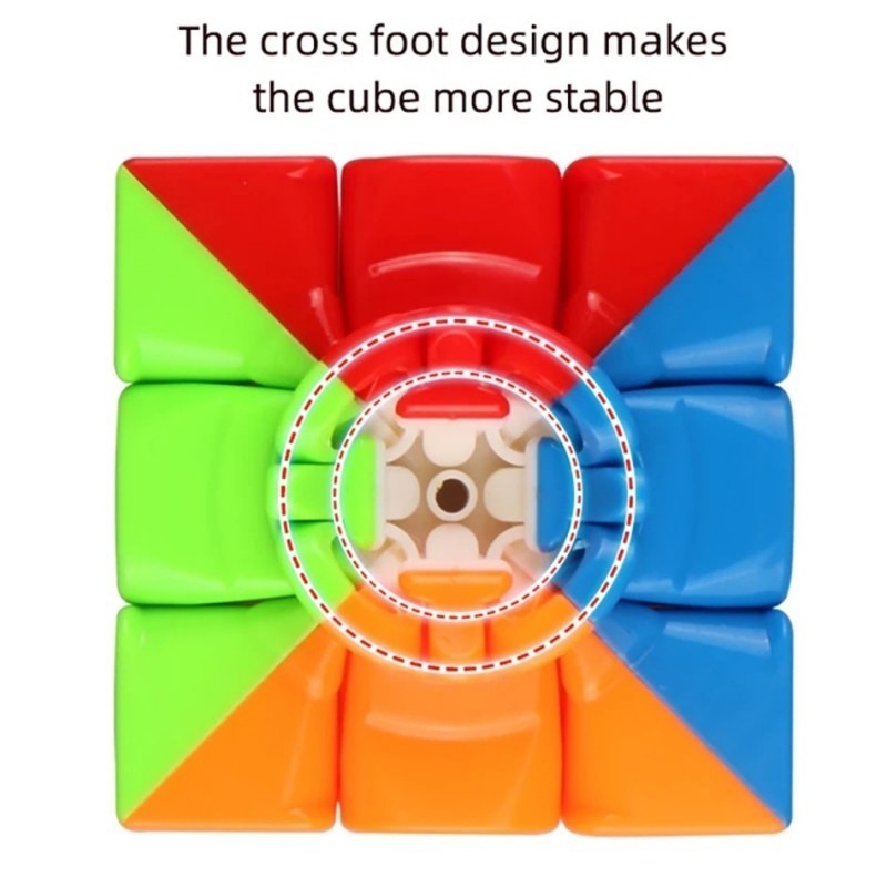 QiYi QiMeng Plus 3x3 Speed Cube Big Size 3x3x3 Maigc Cube for Teaching ...