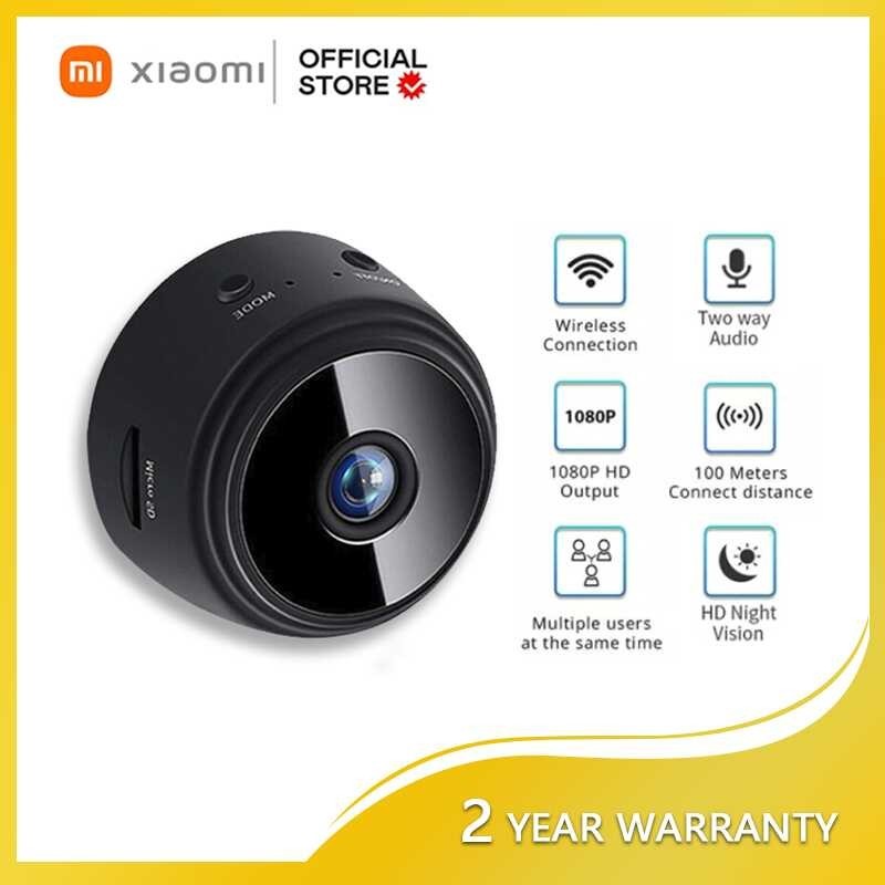 Xiaomi 1080P HD Mini Portable CCTV Home WIFI IP Security Camera Night ...
