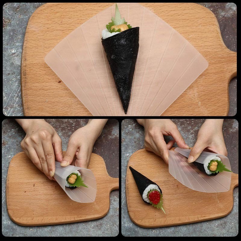 Hand Roll Diy Rice Ball Mold Sushi Onigiri Making Kit with Spoon ...