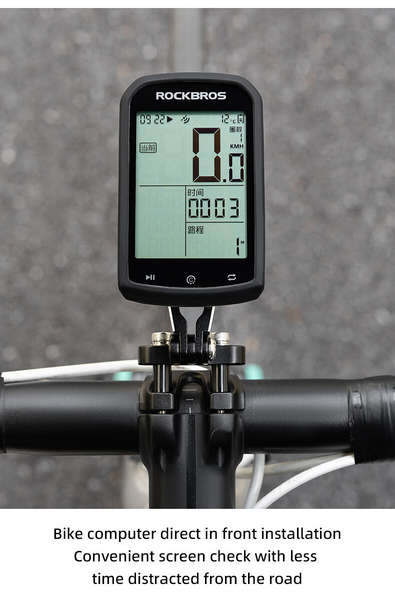 Local Delivery ROCKBROS Speedometer Extending Bracket Integrated ...