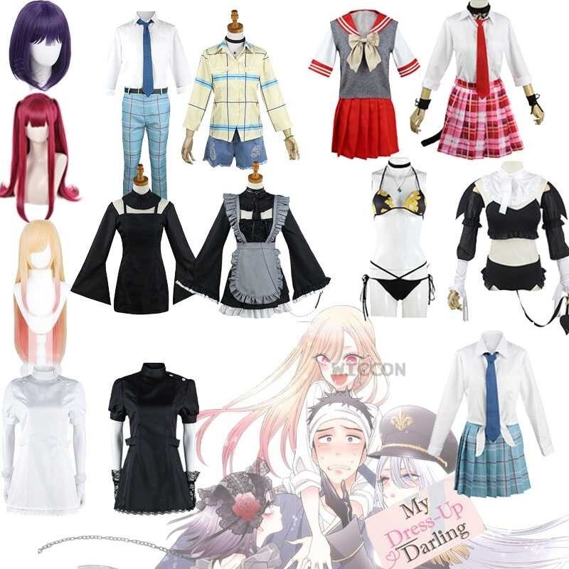 Anime My Dress-Up Darling Kitagawa Marin Cosplay Costume JK Uniform Skirt main image 0
