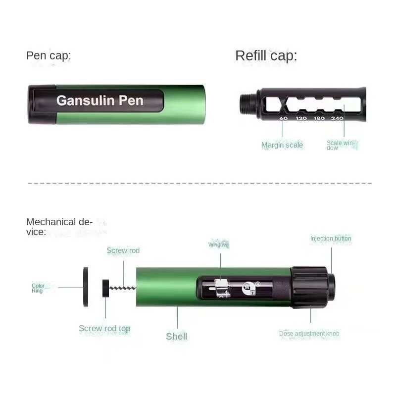 Sanofi Portable Puncture Pen Sulin Insulin Pen Syringe 3Ml Universal ...