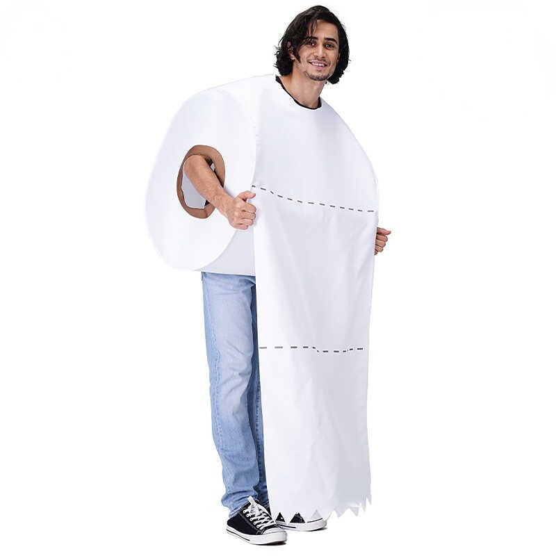 Pares Nakakatawa Rolling Cosplay Damit Para Sa Halloween Party Roll