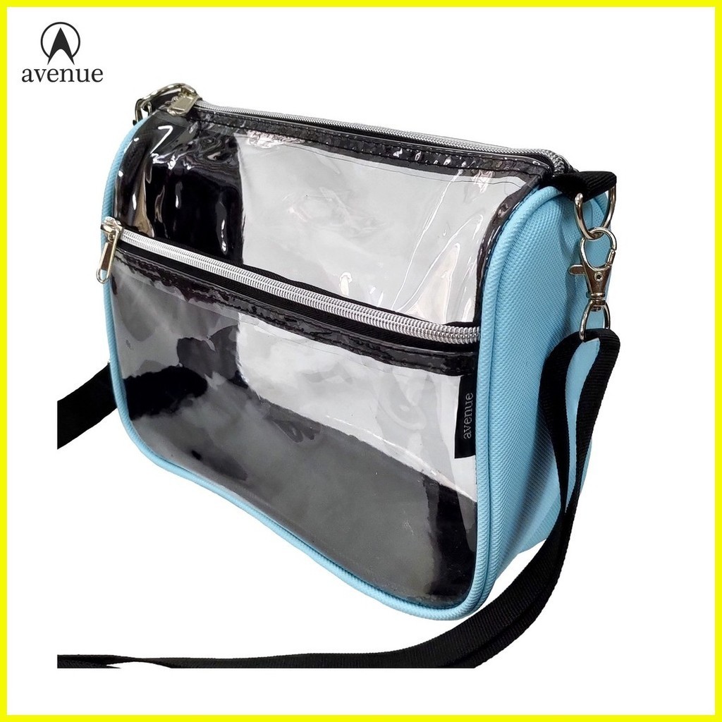 ☃ ∆ Avenue Transparent PVC Clear Sling Bag 303 Shoulder Bag Thick