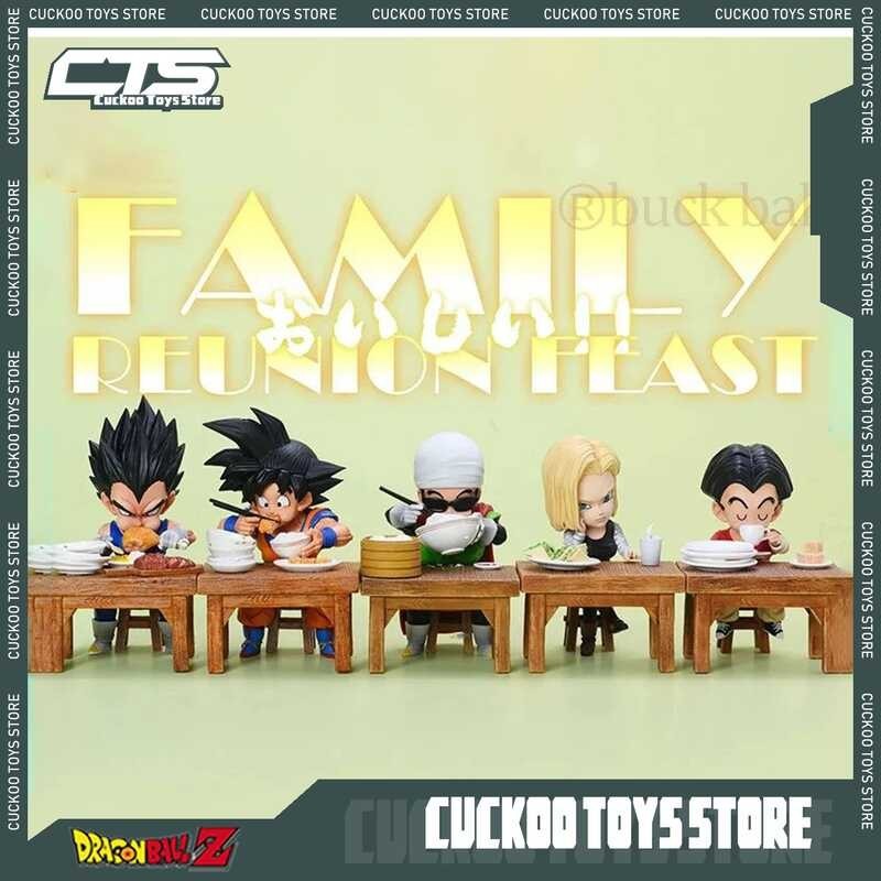Cm 8 Dragon Ball Z Anime Son Gohan Android 18 Kuririn Vegeta Goku Eat ...