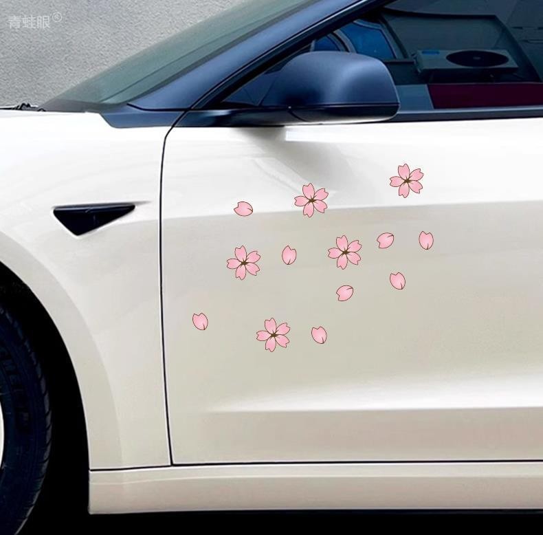 Decorative Stickers for Covering Scratches, Cherry Blossom Car ...
