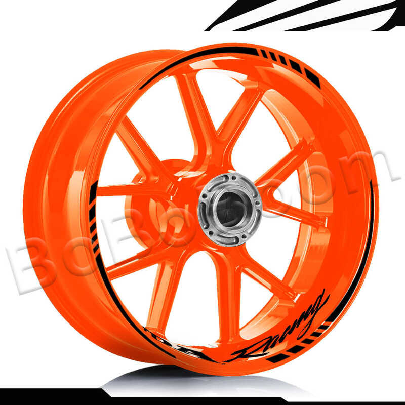 8A Motorcycle 3 Wheel Sticker 17″ Rim Decal Stripe Tape Accessories For ...