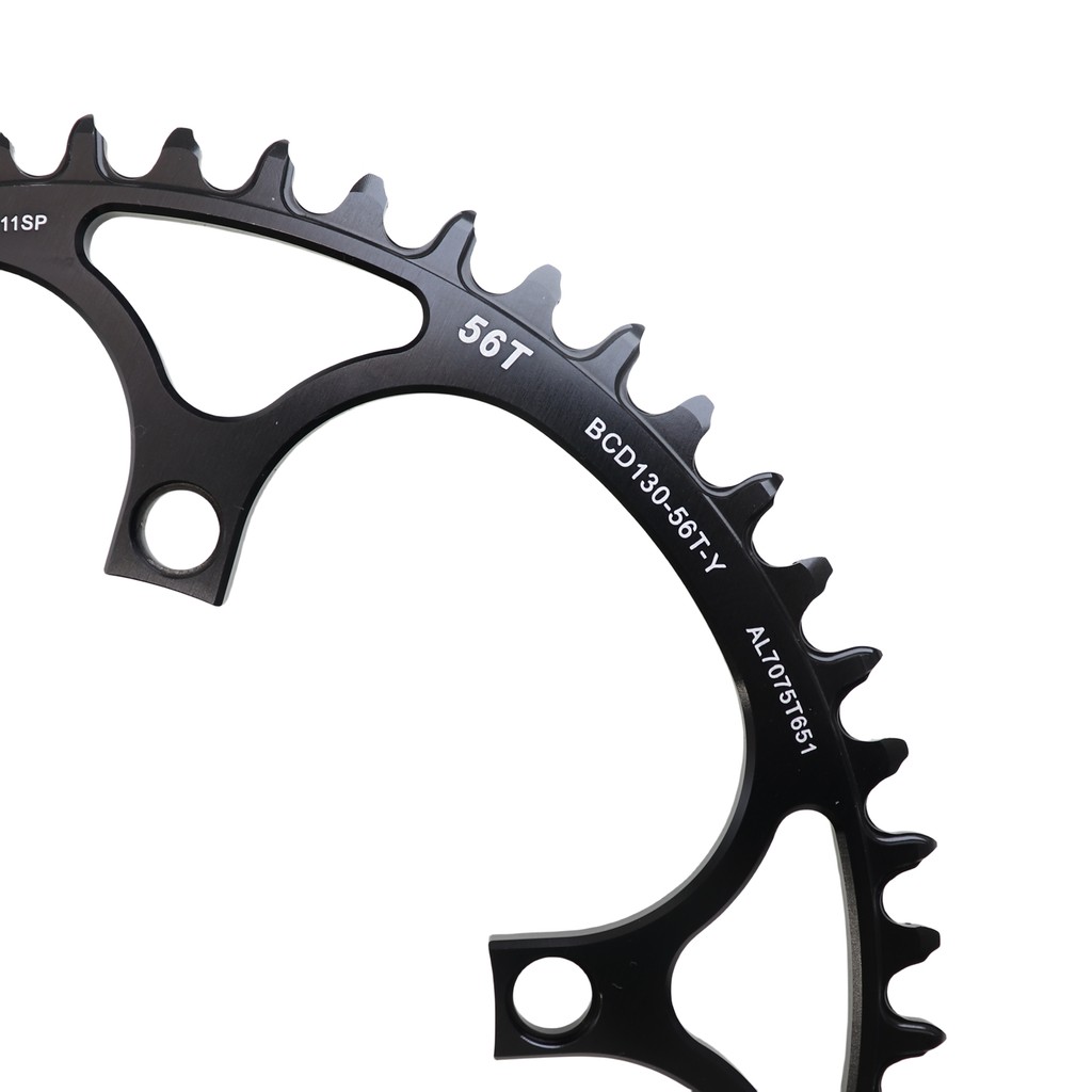 Stone Petals Round Bike Chainring 130 BCD for Brompton 3sixty Shimano ...