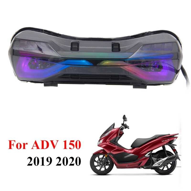 Motorcycle Tail Light Marquee LED Brake Lamp Blinker Para sa Honda ADV ...
