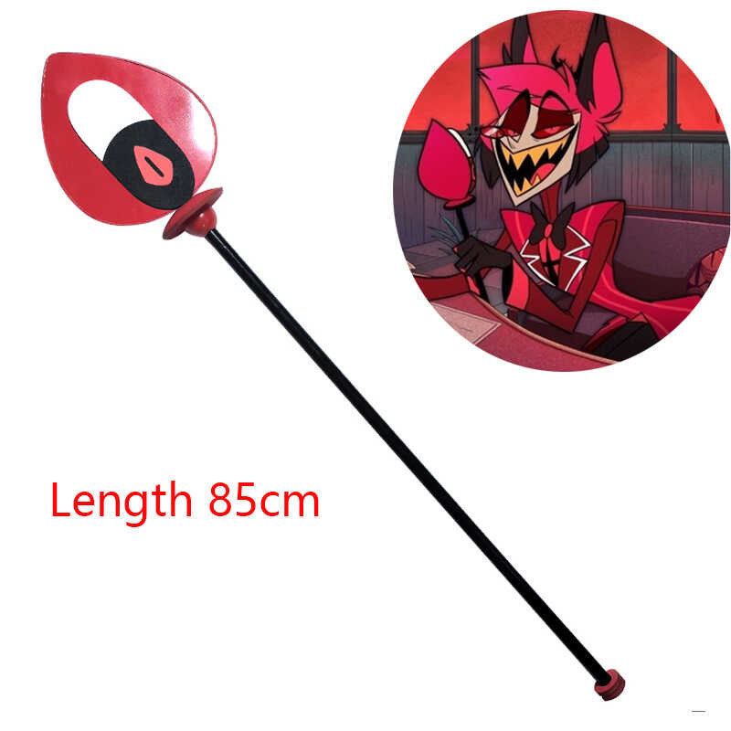 Hazbin Hotel ALASTOR Cosplay 85Cm Detachable Vertical Microphone Sticks ...