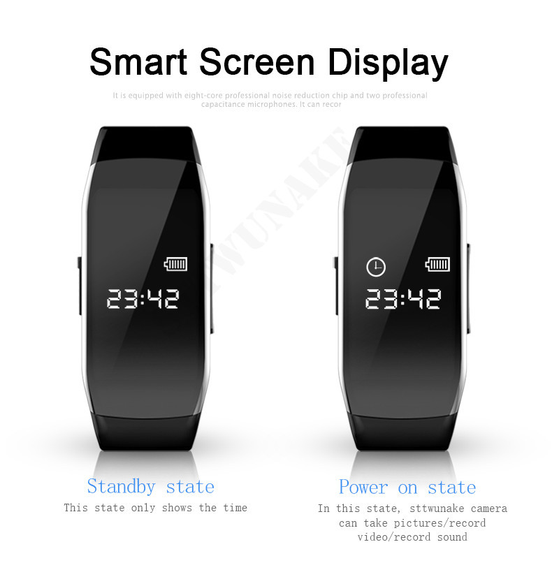 STTWUNAKE Mini Camera Watch Spy 1080P HD DV Hidden Bodycam Digital ...