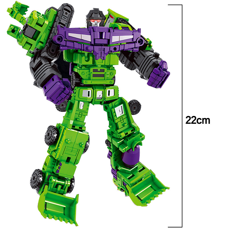 Transformation Robot 6 in 1 Model MINI Devastator 22CM Action Figure ...