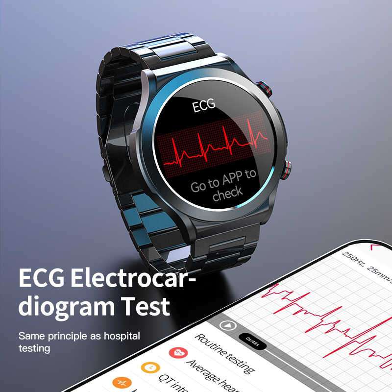 2024New Health Pulse Physiotherapy Smartwatch Sapphire Glass Full Touch ...