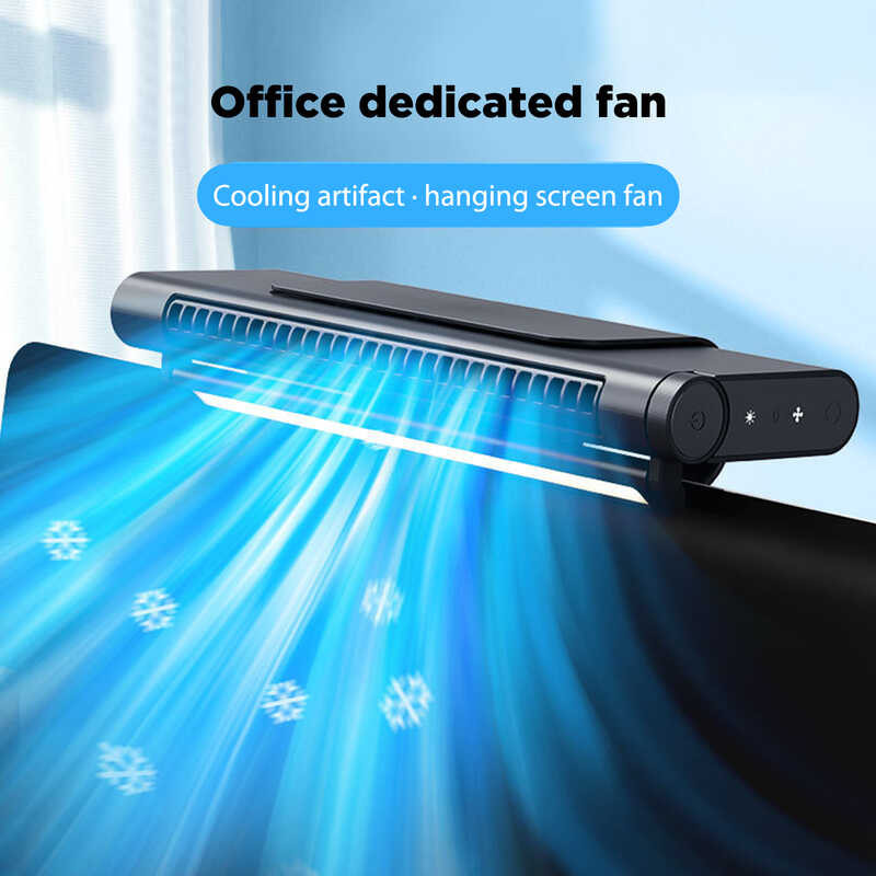USB 2000Mah Computer Rechargeable Monitor Gamit Ang Light Bladeless ...