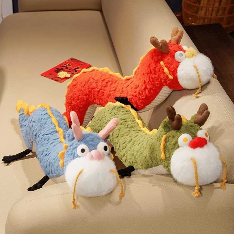 3A The Year Of The Loong Mascot 2024 New Plush Toy Simulation Dragon ...