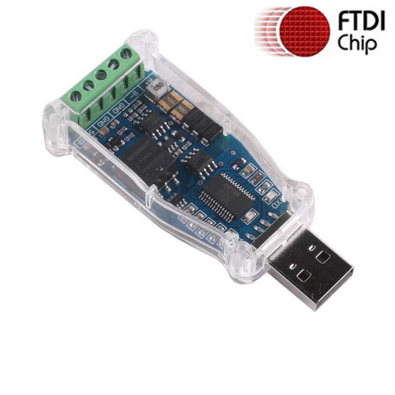 FTDI USB To Isolated Rs485 RS 485 Serial Interface Adapter Dongle ...