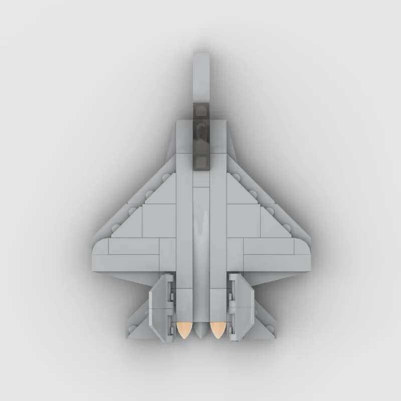Dsxg Mini F-22 Raptor Fighter 109054 U.S.A.F Building Block MOC Parts ...