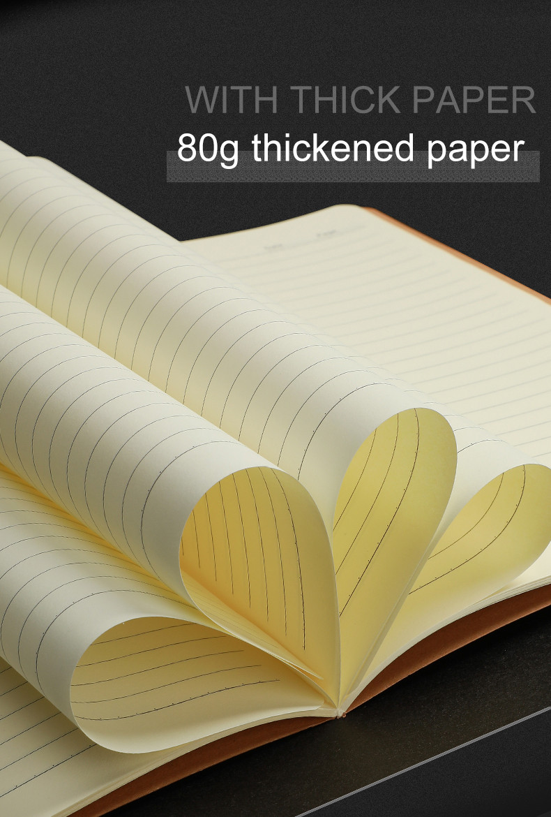 A5 Thread Binding 256 Pages Ultra Thick Notebook for Sketching Writing ...
