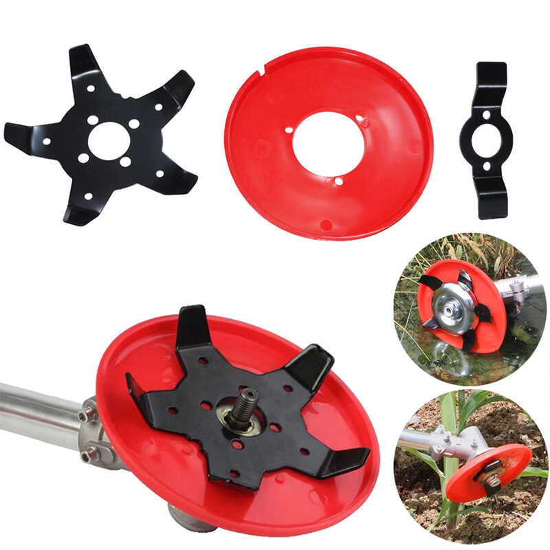 Universal Brush Cutter Blade Double Use Weeder Plate Lawn Mower Trimmer