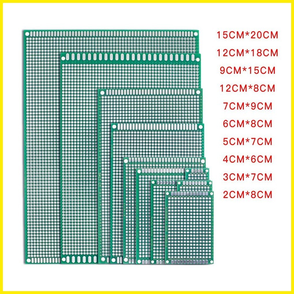 ∈ Universal PCB Matrix 15x20cm PerF Board Double Sided for Arduino or ...