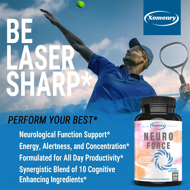 Xemenry Neuro Force - L-Taurine, Bacopa Monnieri, Acetyl L-Carnitine ...