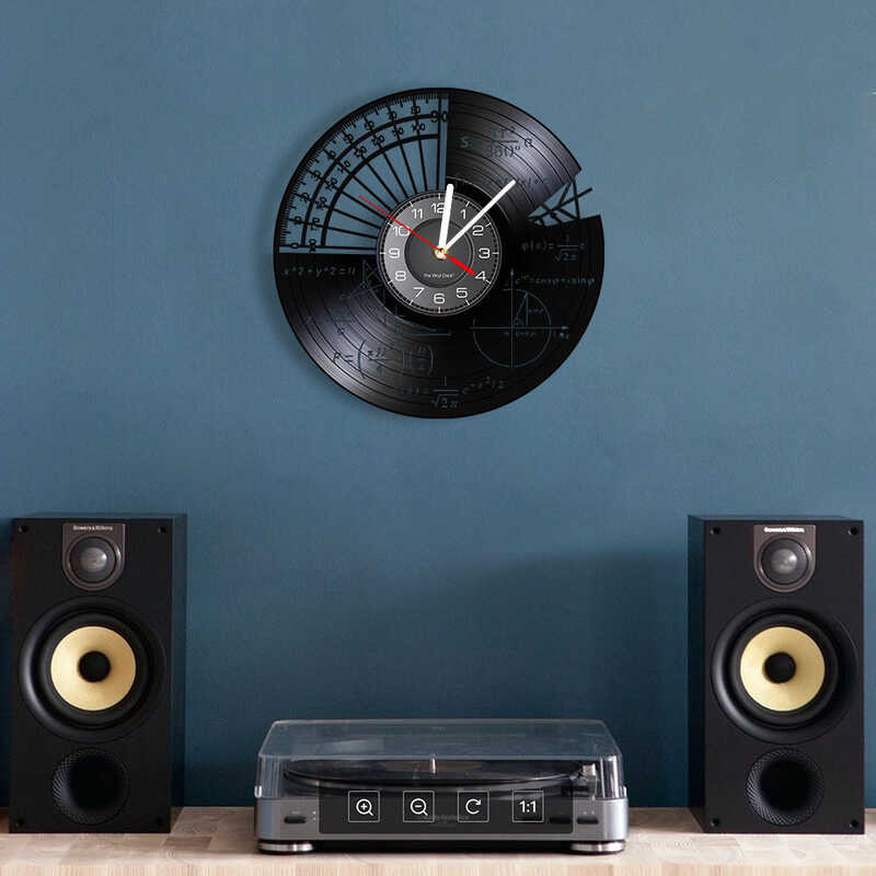 Vinyl Math Equation Record For School Classroom Science Physics Album ...
