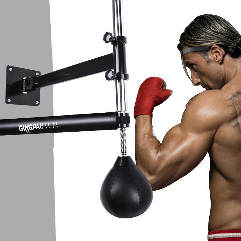 Equipment Reaction 360° Rotating Rod Home Space-Saving Sandbag Boxing ...