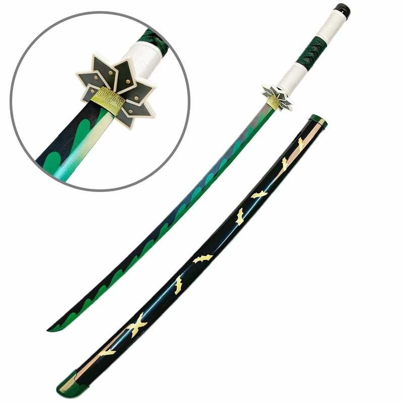 Metal Katana Real Sword 104Cm Cosplay Demon Slayer Assembly Knife ...