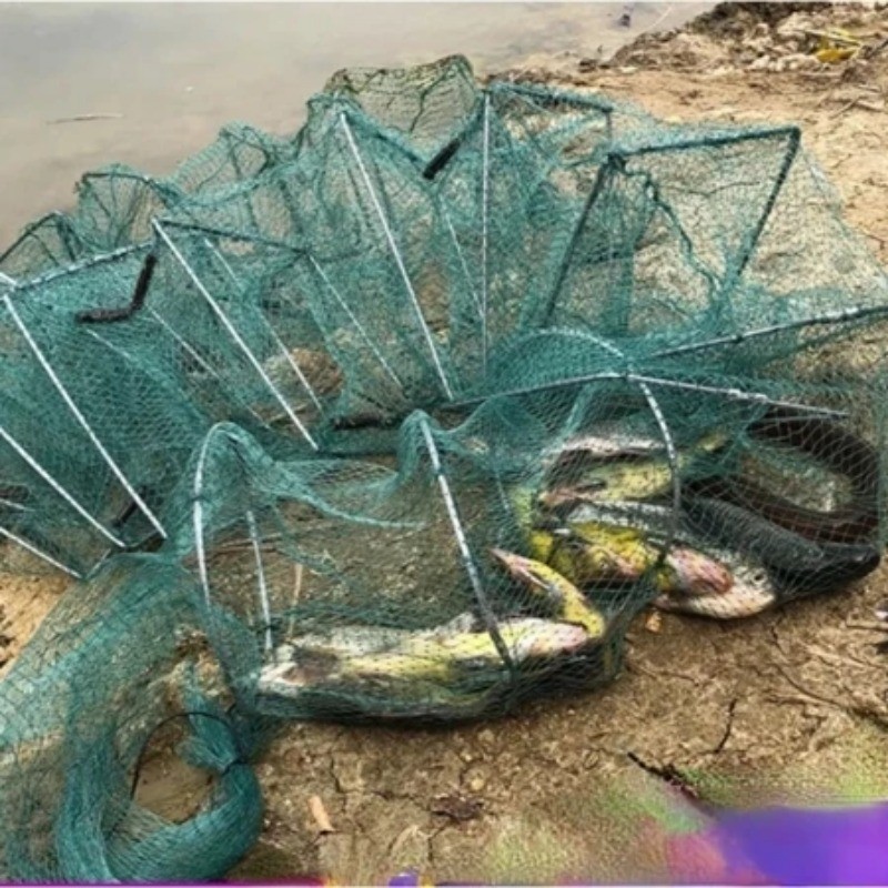 5m Dragon Bobo Fishing Net Dragon Bubu Dragon Bubo Shrimp Cage Fishing ...