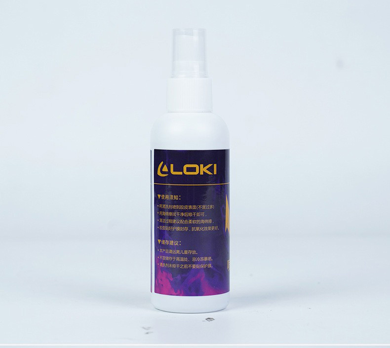 LOKI Table Tennis Rubber Foam/Spray Cleaner Ping Pong Bat Thickening ...
