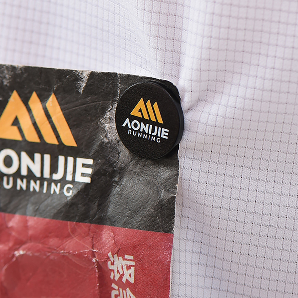 AONIJIE ZP Running Bib Clips Number Buckle Race Number Button Fixing ...