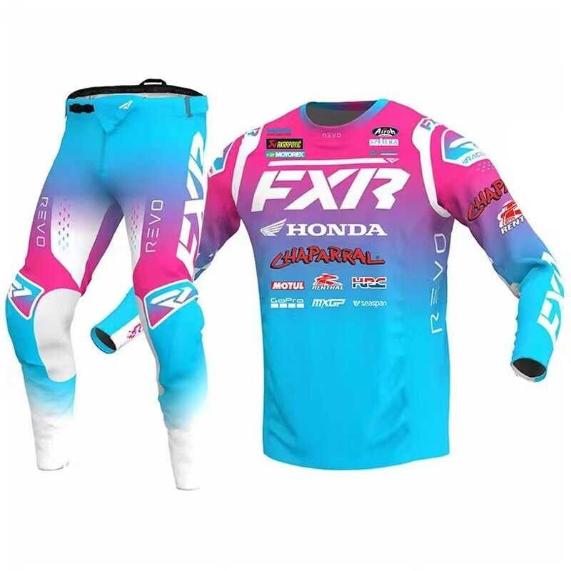 Motocross FXR 2023 Racing Suits Jersey & Pants Combo Set Riding Gear ...