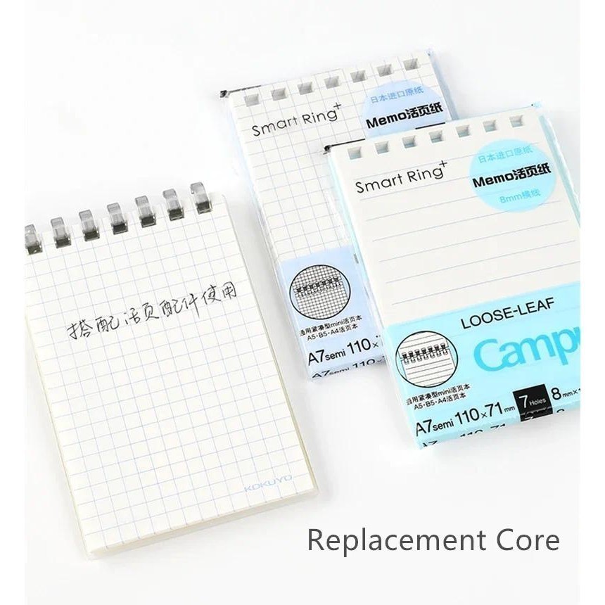 Xizhi kokuyo Memo Mini Flipper Light Color Cookie Soft Light Campus ...