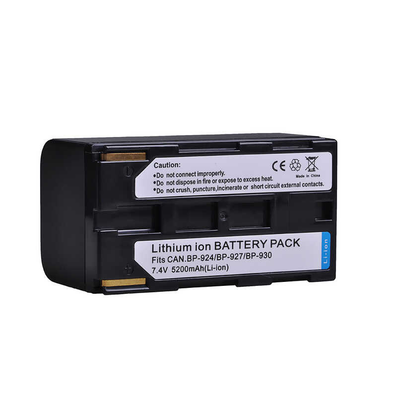 Batterie AccuCell Compatible Canon BP-911, BP-912, BP-914, BP-915 - Pour Caméscopes Canon - 4