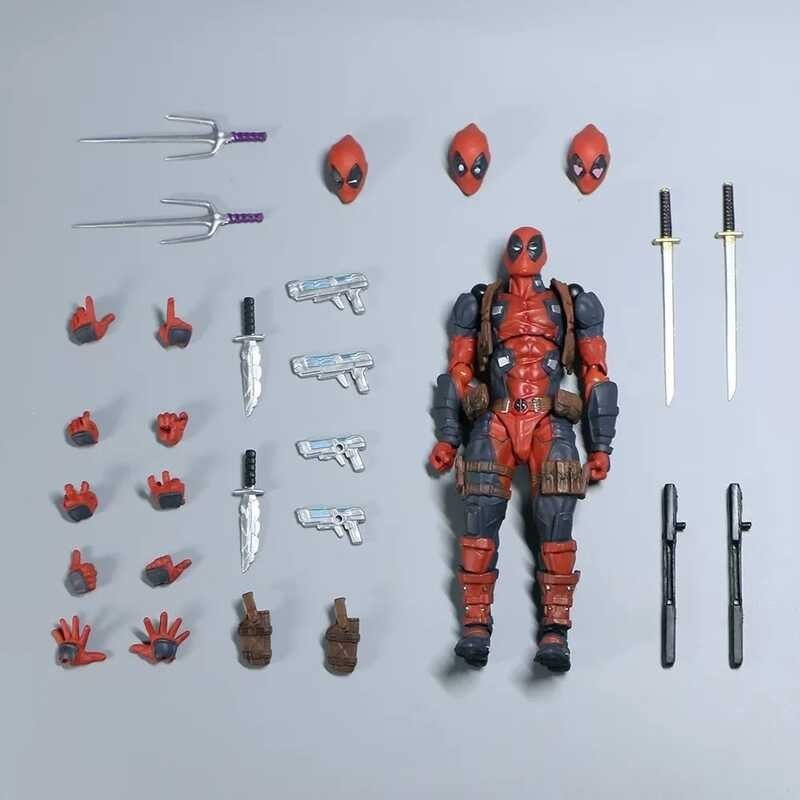 Д Ba 2.0 × 15Cm X-Man Deadpool AMAZING YAMAHI BJD Joints Moveable ...