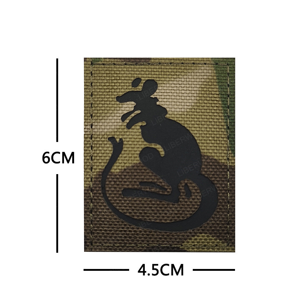 NIC Animal Chest Label Rat Kangaroo Reflective Patch Nightlight IR ...