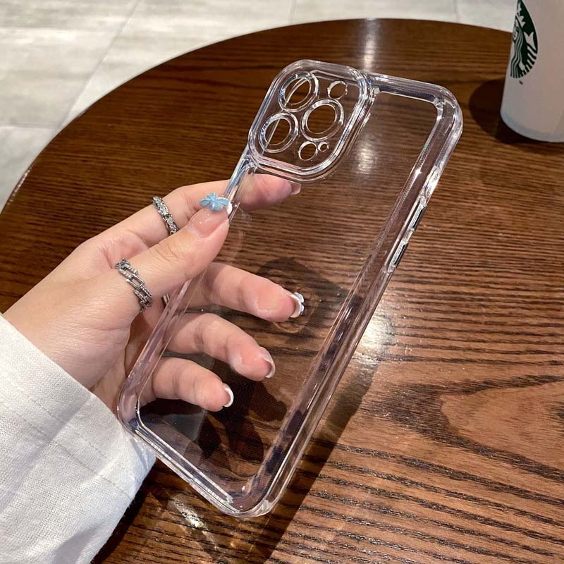 Space Clear Case for iPhone 16 15 Ultra 14 13 12 Mini 11 Pro X Xs Max ...