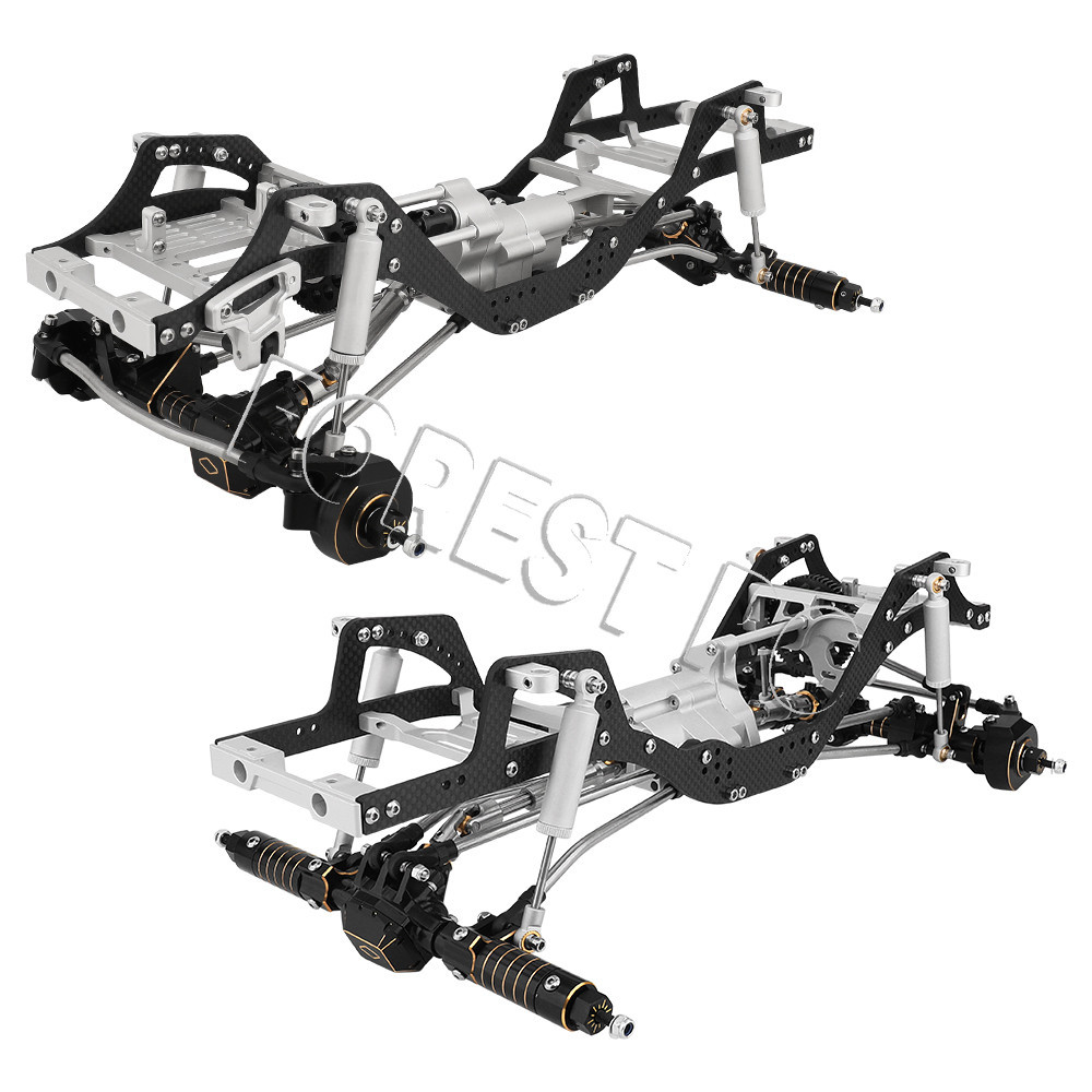 Full Metal Chassis Frame with Complete Transmission Brass Axle for ...